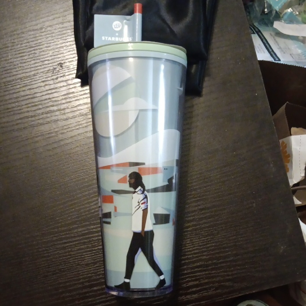 Starbucks Tumbler with Modern Street Art Design NWT - Picture 1 of 2